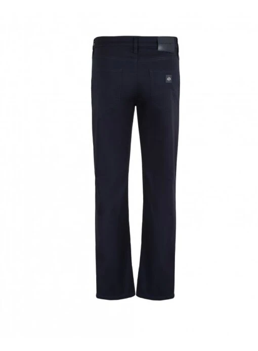 Armani Exchange 5 Pocket Slim Fit Trouser Deep Navy Deep Navy - Image 2