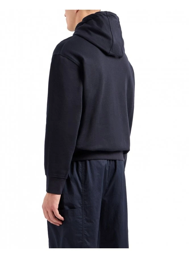 Armani Exchange Hoodie Deep Navy Deep Navy - Image 3
