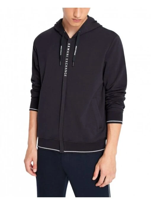 Armani Exchange Man Jersey Sweatshirt Navy Navy - Image 2