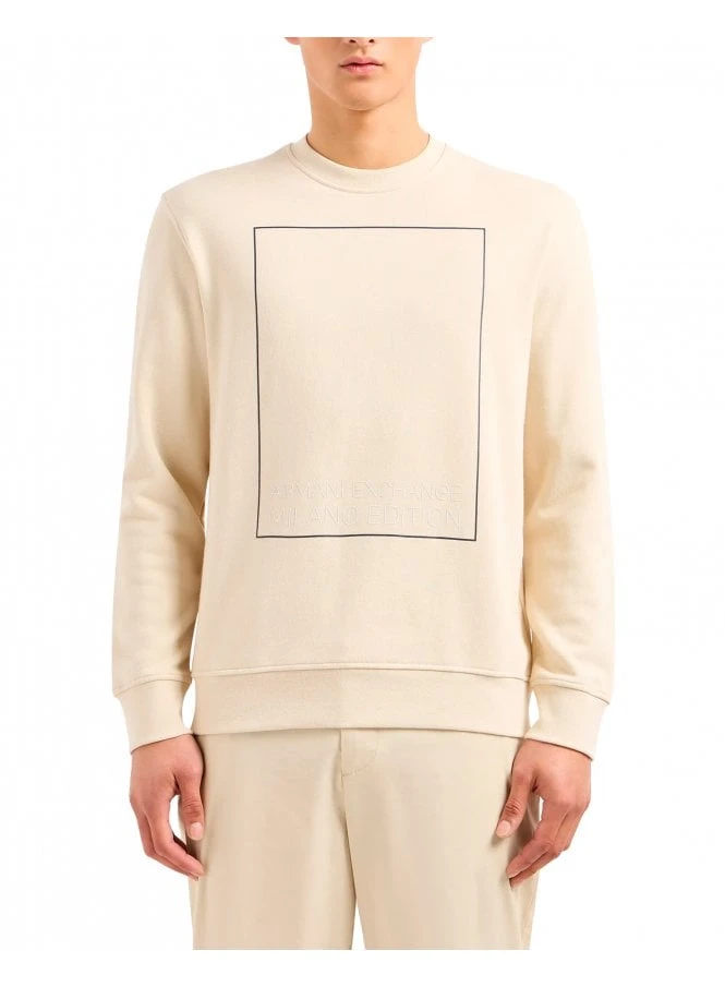 Armani Exchange Sweatshirt Fog Beige Fog