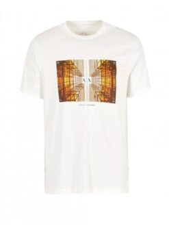 Armani Exchange Tshirt Off White Off White -Quality Fashion Clothing Store armani exchange tshirt off white p12316 15958 medium