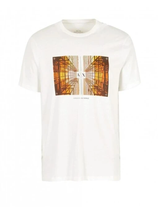 Armani Exchange Tshirt Off White Off White - Image 4