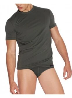 DSQUARED2 D Squared Arm Logo Round Neck T-shirt Green Green