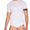 DSQUARED2 D-squared Icon Band Crewneck Tee Shirt Underwear White White -Quality Fashion Clothing Store d squared icon band crewneck tee shirt underwear white p11178 13973 medium