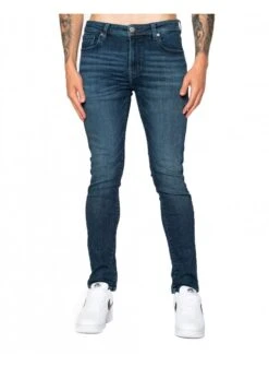 DML Flextreem Performance Stretch Skinny Fit Denim Dark Wash Dark Wash