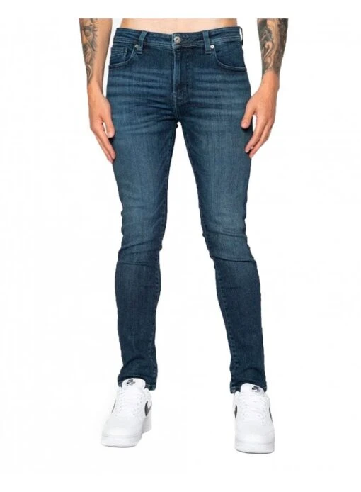 DML Flextreem Performance Stretch Skinny Fit Denim Dark Wash Dark Wash