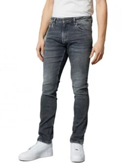 Dml Slim Jean Stretch Denim Grey Grey