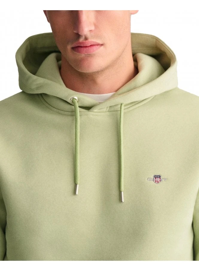 Gant Regular Shield Overhead Hoodie Milky Matcha Milky Matcha - Image 3