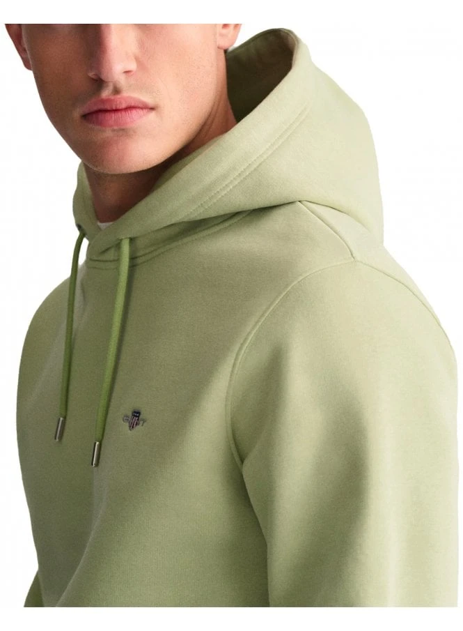 Gant Regular Shield Overhead Hoodie Milky Matcha Milky Matcha - Image 4