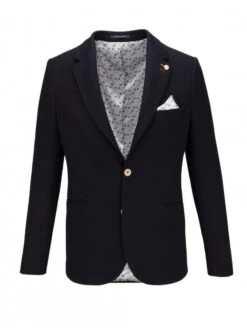 Guide London Mens Blazer Navy Navy