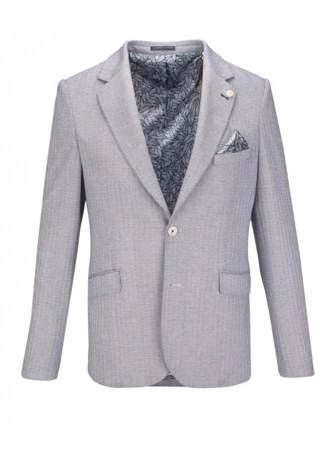 Guide London Mens Blazer Navy / White Navy / White