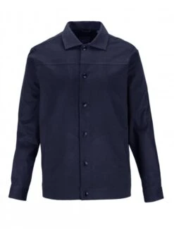 Guide London Smart Cotton Jacket Navy Navy