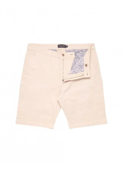 Guide London Super Stretch Chino Shorts Light Tan Light Tan