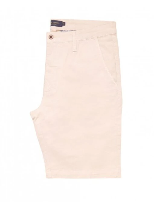 Guide London Super Stretch Chino Shorts Light Tan Light Tan - Image 2