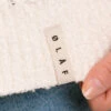 Olaf Hussein WMN Check Knitted Polo Off White -Quality Fashion Clothing Store image 10