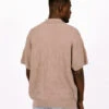 Obey Alfred Polo Sweater Silver Grey