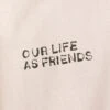 Olaf Hussein Dual Logo Tee Off White -Quality Fashion Clothing Store image 1055