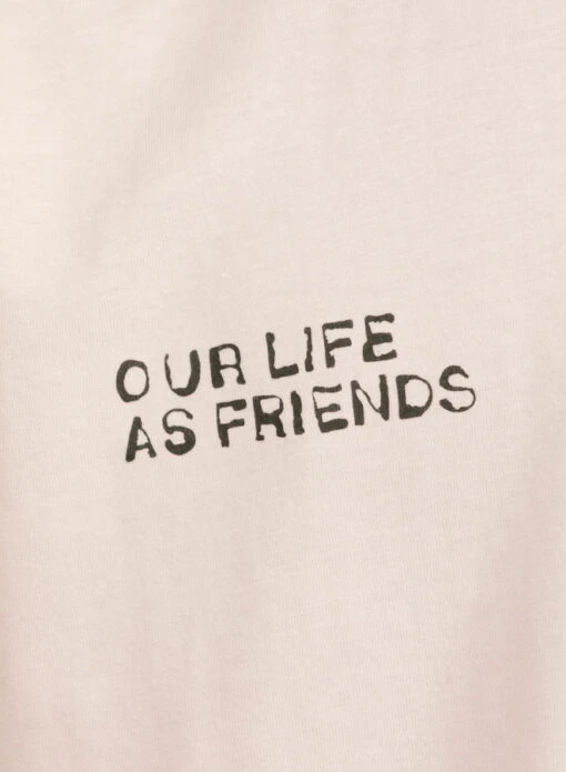 Olaf Hussein Dual Logo Tee Off White