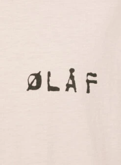 Olaf Hussein Dual Logo Tee Off White -Quality Fashion Clothing Store image 1058