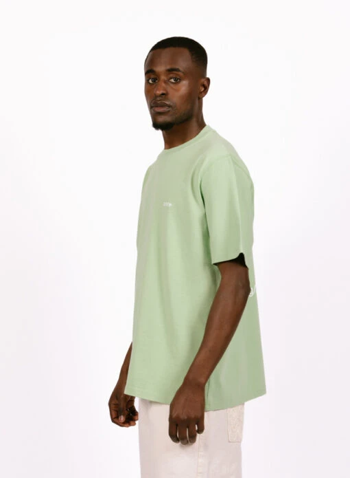 Arte Teo Back Runner T-shirt Green - Image 2