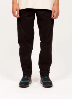 Olaf Hussein Olaf Slim Cotton Trouser Black -Quality Fashion Clothing Store image 1069