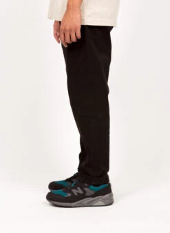 Olaf Hussein Olaf Slim Cotton Trouser Black -Quality Fashion Clothing Store image 1070