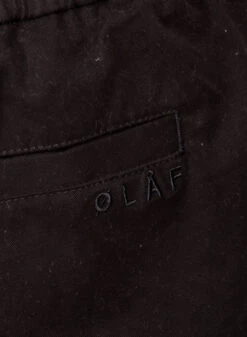 Olaf Hussein Olaf Slim Cotton Trouser Black -Quality Fashion Clothing Store image 1071