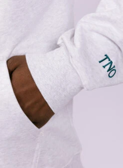 The New Originals Varsity Hoodie Grey Melange -Quality Fashion Clothing Store image 1081