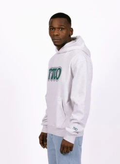 The New Originals Varsity Hoodie Grey Melange -Quality Fashion Clothing Store image 1083