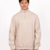 Olaf Hussein OLAF Block Zip Mock Cement -Quality Fashion Clothing Store image 1090