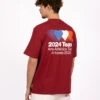 Arte Teo Back Team T-shirt Bordeaux -Quality Fashion Clothing Store image 110