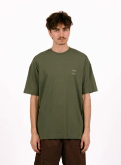 Samsoe Samsoe Joel T-shirt 11415 Dusty Olive -Quality Fashion Clothing Store image 1127
