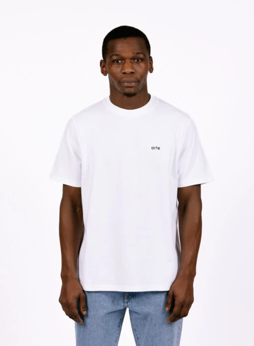 Arte Teo Back Rings T-shirt White - Image 2