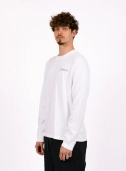 Palmes Sunset LS T-Shirt White