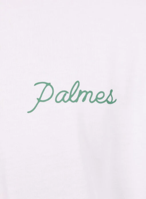 Palmes Sunset LS T-Shirt White - Image 3