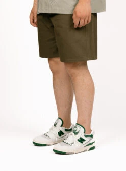 Olaf Hussein Embro Shorts Brown -Quality Fashion Clothing Store image 1184