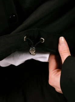 Olaf Hussein WMN Cropped Jacket Black -Quality Fashion Clothing Store image 1188