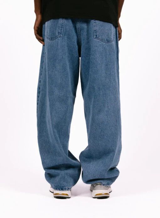 Obey Bigwig Baggy Denim Light Indigo - Image 2