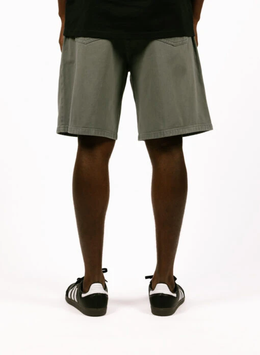 Obey Bigwig Baggy Denim Short Laurel Wreath - Image 5