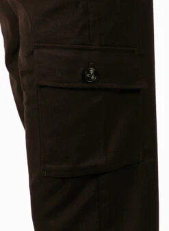 Olaf Hussein WMN Tailored Cargo Pants Brown -Quality Fashion Clothing Store image 1239