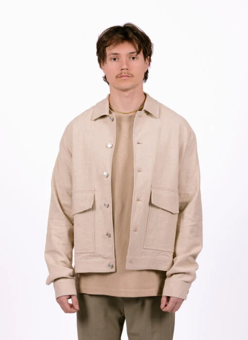 Wax London Mitford Jacket Natural - Image 8