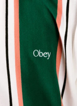 Obey Ambrose Polo White Multi -Quality Fashion Clothing Store image 1285
