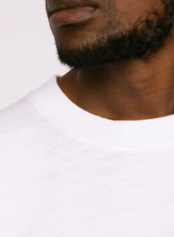 Olaf Hussein Deep Sea Tee Optical White