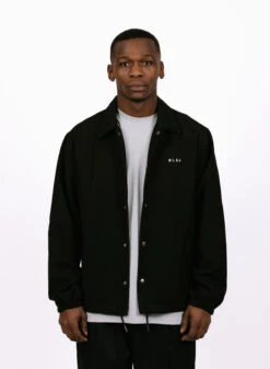 Olaf Hussein Coach Jacket Black -Quality Fashion Clothing Store image 1419
