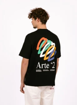 Arte Teo Back Hearts T-shirt Black -Quality Fashion Clothing Store image 1462