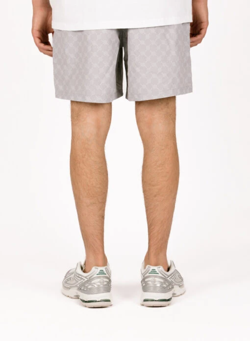 Daily Paper Sleet Grey Kato Monogram Swimshorts - Image 4