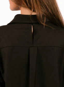Olaf Hussein WMN Drapey Utility Shirt Brown -Quality Fashion Clothing Store image 1659