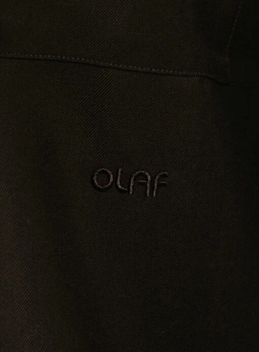 Olaf Hussein WMN Drapey Utility Shirt Brown - Image 6