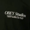Obey Visual Food For Your Mind Classic T-shirt Black -Quality Fashion Clothing Store image 1677