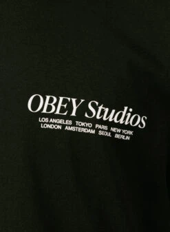 Obey Visual Food For Your Mind Classic T-shirt Black